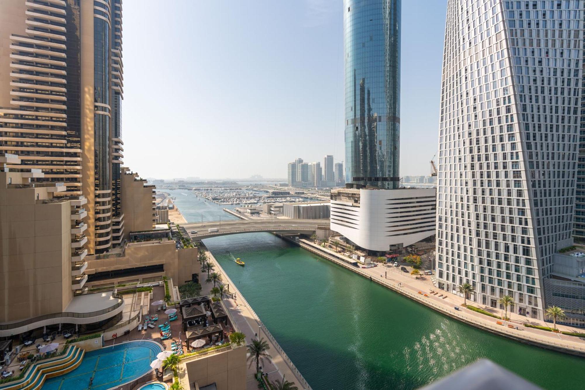 Vacay Lettings -2 Bed Iris Blue Dubai Marina Exterior foto